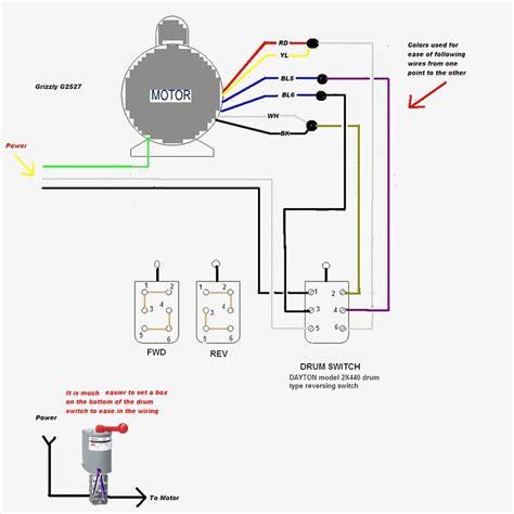 dayton electric motor wiring diagram 